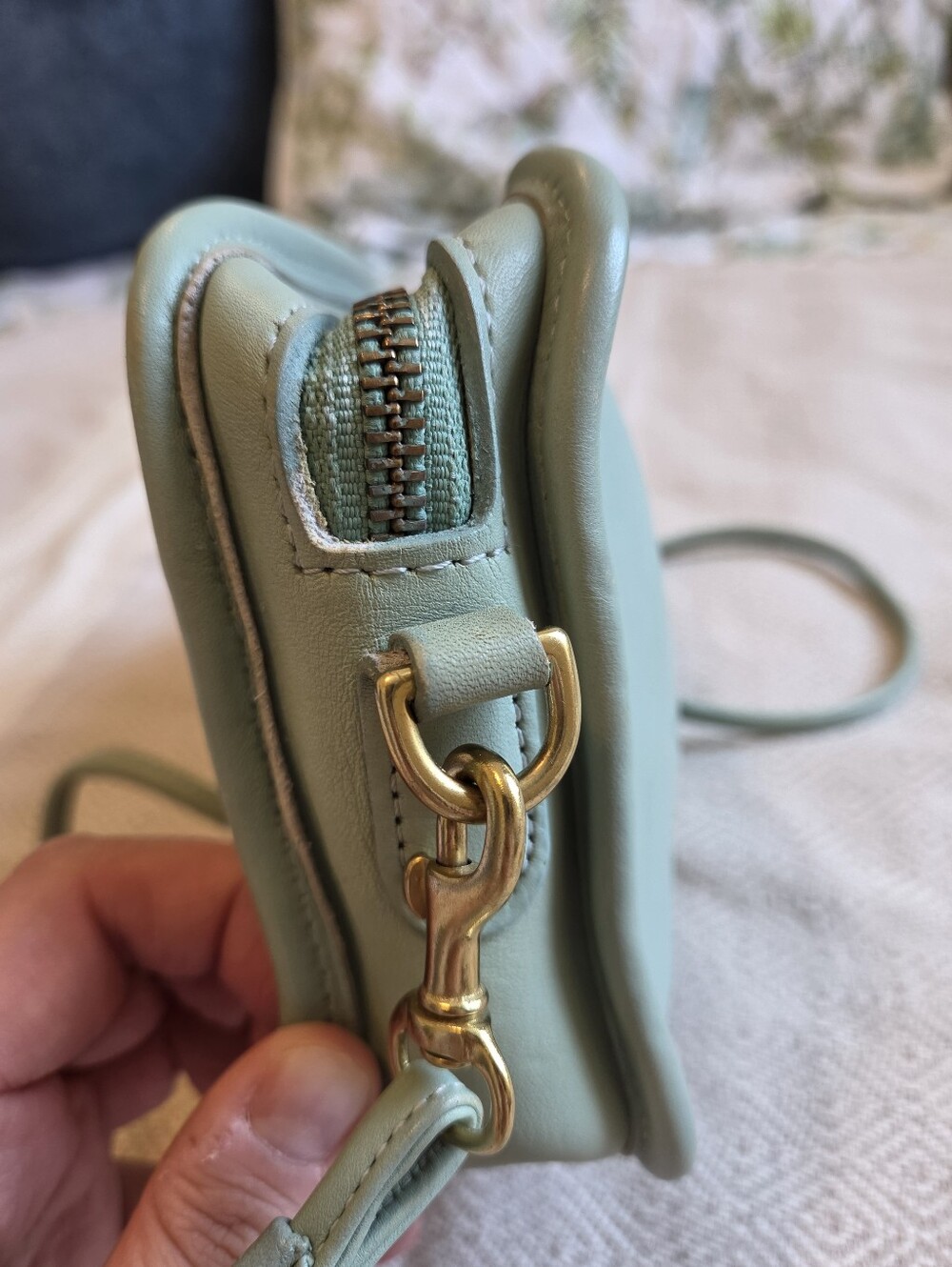 Vintage Coach Carnival Bag, Aqua - Picture 10 of 16